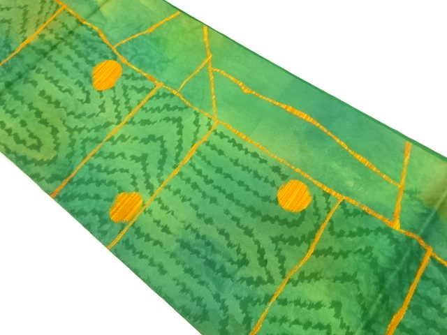 JAPANESE FUKURO OBI / WOVEN ABSTRACT